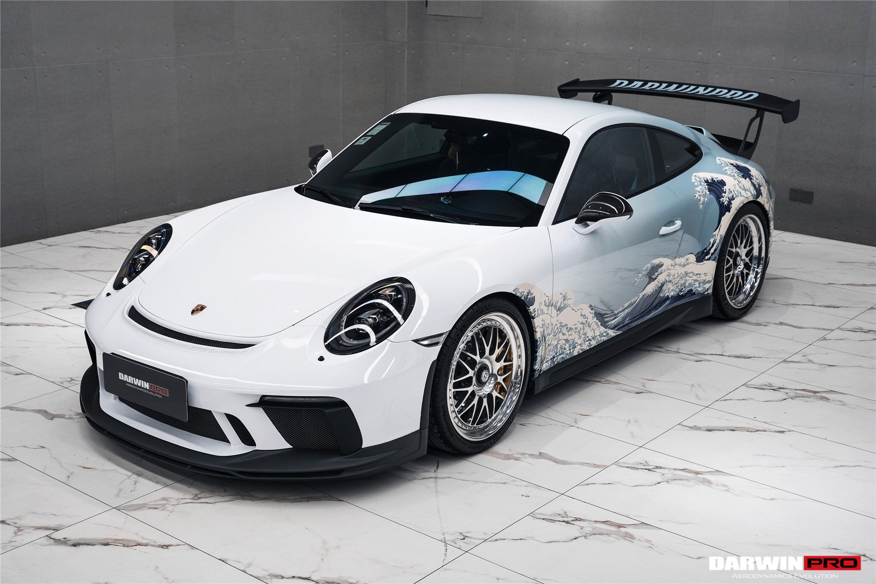 2017 - 2019 Porsche 911 991.2 GT3 Only BKSS Style Carbon Fiber Front lip